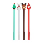 Ручка-прикол Calligrata «Новый год», чёрные чернила, гелевая, подарочная, МИКС - Фото 1