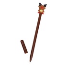 Ручка-прикол Calligrata «Новый год», чёрные чернила, гелевая, подарочная, МИКС - Фото 5