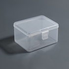Бокс для хранения мелочей, 12×9×6.5 см, прозрачный - Фото 3