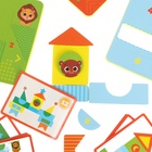 Детская развивающая игра «Маленький строитель / Транспорт», EVA + карточки, виды МИКС, Крошка Я - фото 9893226
