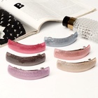 Заколка - автомат для волос «Сечение», 9 см, МИКС - фото 40507454