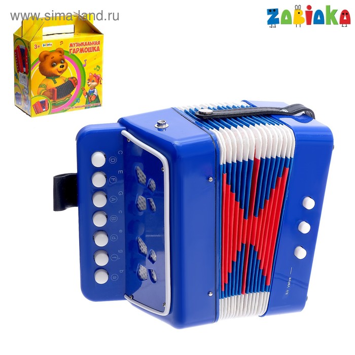 УЦЕНКА Музыкальная игрушка «Гармонь», МИКС - Фото 1