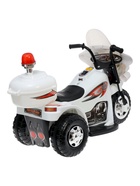 УЦЕНКА (Не едет/Фары не горят) Электромобиль «Мотоцикл шерифа», МИКС (заменили крышку багажника (синяя)) - Фото 3