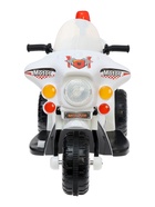 УЦЕНКА (Не едет/Фары не горят) Электромобиль «Мотоцикл шерифа», МИКС (заменили крышку багажника (синяя)) - Фото 5