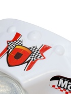 УЦЕНКА (Не едет/Фары не горят) Электромобиль «Мотоцикл шерифа», МИКС (заменили крышку багажника (синяя)) - Фото 7