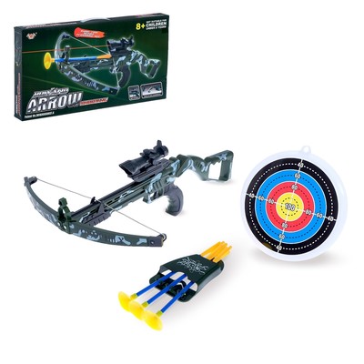 УЦЕНКА Арбалет «Стингер», лазерный прицел, приклад, мишень