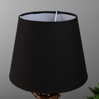 Лампа настольная с абажуром «Ананас» Е14 золото 20×20×36.5 см RISALUX - Фото 3