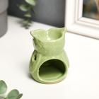 Аромалампа для эфирных масел «Растерянный совёнок», керамика, 8×6.5×5.5 см, МИКС - Фото 4