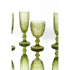 Бокал из стекла «Ла-Манш», 250 мл, 8×15,5 см, цвет зелёный - фото 4285203