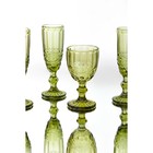 Бокал для вина Magistro «Ла-Манш», 250 мл, 8×15.5 см, стекло, зелёный - Фото 6