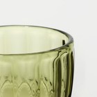 Бокал из стекла «Ла-Манш», 250 мл, 8×15,5 см, цвет зелёный - фото 4285201