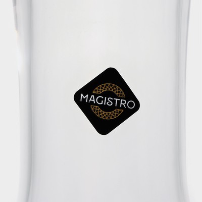 Декантер Magistro «Аспиран», 1.5 л, 14.5×28 см, стекло, прозрачный