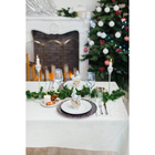 Тарелка подстановочная Magistro «Кринкл», d=33 см, стекло, серая - Фото 6