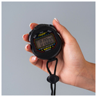 Секундомер FLOTT, 7.7×6.2×1.9 см, 2 отсечки, будильник, часы, календарь - Фото 2