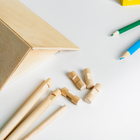 Конструктор деревянный «Беседка», модель для творчества - Фото 3