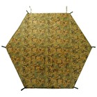 Пол для зимней палатки, шестиугольник, 180 х 180 см, МИКС - фото 8493266