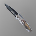 Нож складной "Медведь на охоте" 12,6см, клинок 70мм/2,3мм - фото 298236753