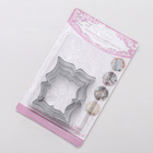 Набор форм для вырезания печенья «Рамка для пожелания», 4 шт, цвет хромированный - Фото 3