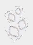 Формы для печенья «Рамка для фото», набор 4 шт., нержавеющая сталь, серебристые - Фото 2