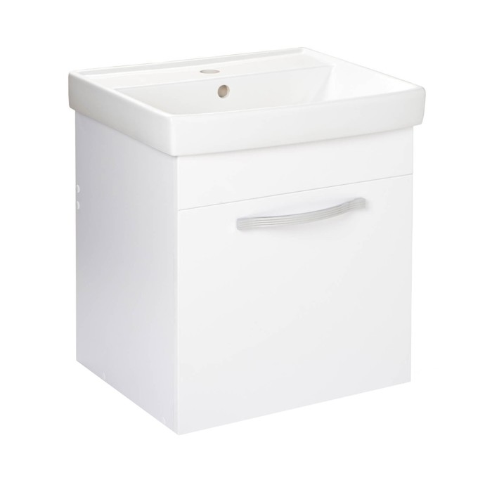 Комплект мебели для ванной: Тумба "Омега 50" + раковина "Енисей 50", 50 х 41,3 х 50 см - Фото 1
