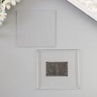 Заготовка акрилового магнита 10х10 см, квадрат - Фото 1