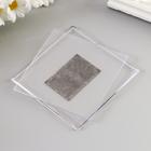 Заготовка акрилового магнита 10х10 см, квадрат - Фото 2