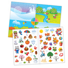 Книги с наклейками многоразовыми «Мир вокруг меня», набор 2 шт. - Фото 2