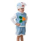 Карнавальный костюм «Зайчик», шапка, безрукавка, шорты, рост 104-116 см - Фото 2