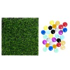 Развивающий набор «Цветная роса», камешки марблс, по методике Монтессори - фото 3842498