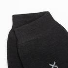 Носки мужские махровые, цвет чёрный, размер 29 - фото 49571888