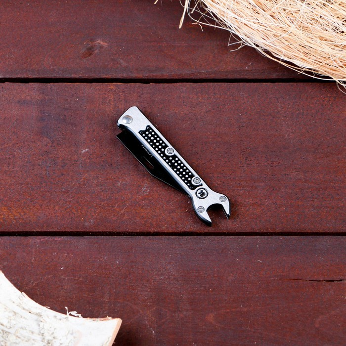 Нож перочинный складной "Гаечный ключ" 15см, клинок 60мм/1мм - фото 1908496011