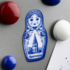 Магнит в форме матрёшки «Красноярск. Часовня Параскевы Пятницы» - Фото 2