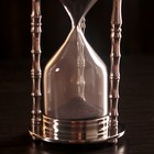 Песочные часы "Маеджа" латунь, алюминий (4 мин 30 сек) 7,5х7,5х17 см - фото 9560222