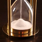 Песочные часы "Медеия" латунь, стекло (5 мин) 7,5х7,5х15 см - Фото 2