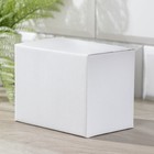 Набор фарфоровый для специй на деревянной подставке Доляна «Совы», 2 предмета: солонка 75 мл, перечница 75 мл, цвет белый - Фото 3