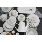 Маслёнка BellaTenero «Эстет. Сердце», 17×12.5×8 см, на бамбуковой подставке, фарфор, белая - Фото 9