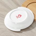 Лимонница Доляна «Эстет», 12,5×11,5×9 см, на деревянной подставке - Фото 3