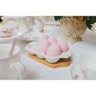 Подставка для яиц 6 ячеек Bella Tenero, 19.2×11×3.6 см, фарфор, белая - Фото 9