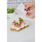 Подставка для яиц 6 ячеек Bella Tenero, 19.2×11×3.6 см, фарфор, белая - Фото 10