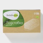 Подставка для яиц 6 ячеек Bella Tenero, 19.2×11×3.6 см, фарфор, белая - Фото 8