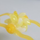 Массажёр-лента для спины, 6 звеньев, с шипами, 98 × 5 × 4 см, цвет жёлтый - Фото 6