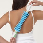 Массажёр «Скалка», универсальный, 12 колёс, d=7×45 см, МИКС - Фото 3