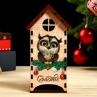 Чайный домик новогодний «Сова», 20×10.5×9.5 см - Фото 4