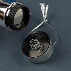 Ёлочный шар «Новый год», 5 LED, от батареек, свечение тёплое белое - Фото 3