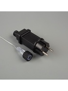 Неоновая фигура «Снежинка», 57 см, 576 LED, 12 В, 8 режимов, свечение синее/белое - Фото 12