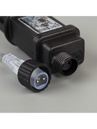 Неоновая фигура «Снежинка», 57 см, 576 LED, 12 В, 8 режимов, свечение синее/белое - Фото 13