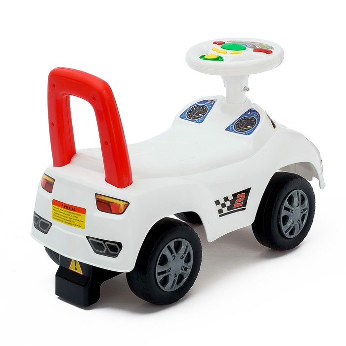 Толокар «Ламбо», световые и звуковые эффекты, цвет белый 45867
