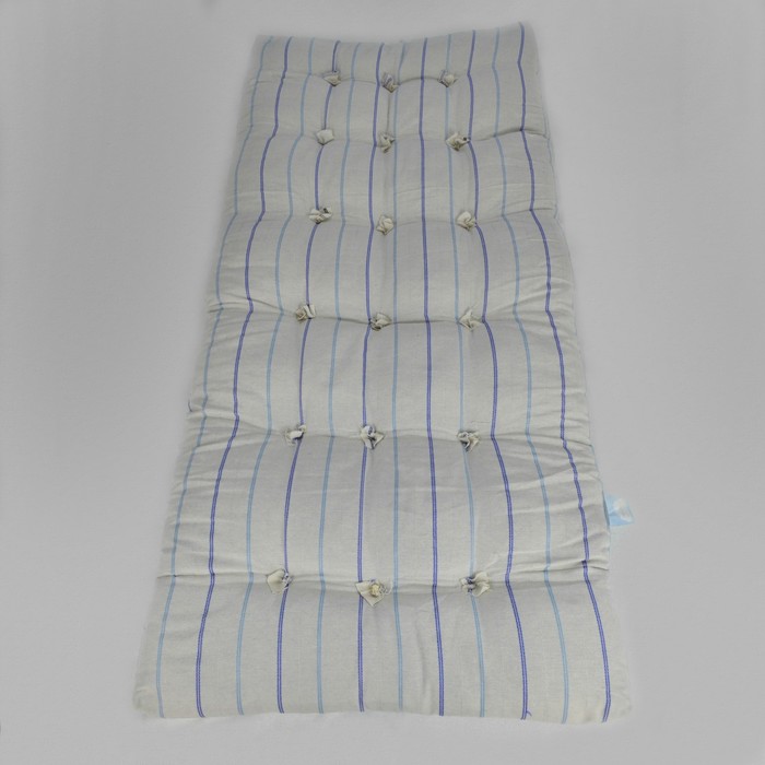 Детский ватный матрас, размер 60х120 см, цвет МИКС, тик - фото 1908496384