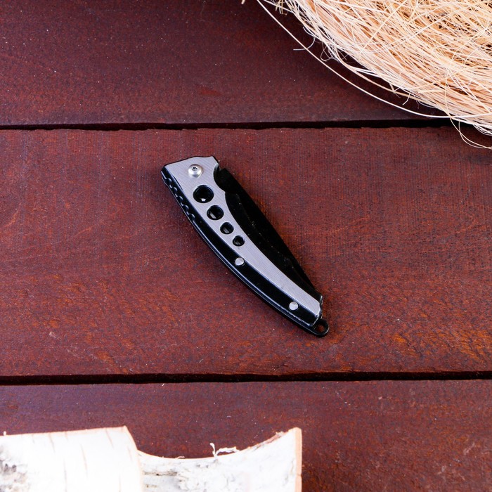 Нож перочинный складной "Кольца" 14,4см, клинок 59мм/1,9мм - фото 1918893910