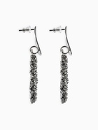 Серьги металл «Эврика» овальные, цвет серебро 4445509